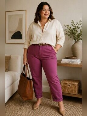 Chic Girlfriend Pants | NWT St. John’s Bay Size 18